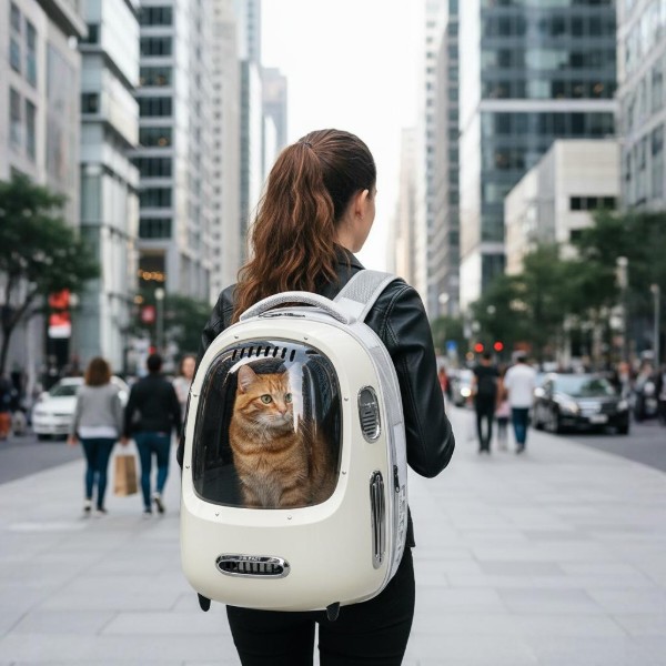 Фото - Рюкзак-переноска PETKIT Breezy 2 Cat Carrier White (P7704)